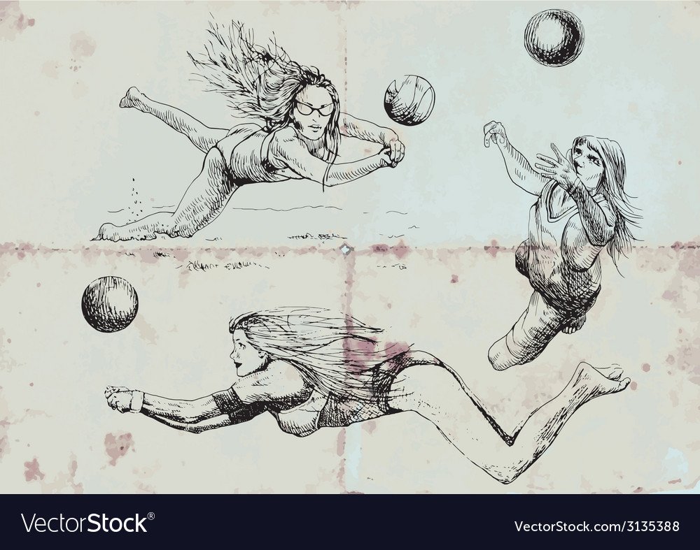Крученая подача мяча в волейболе