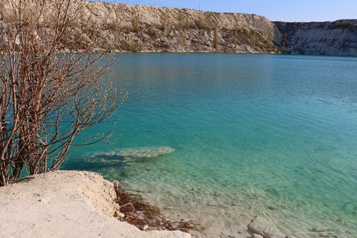 Мраморное озеро Бахчисарайский район
