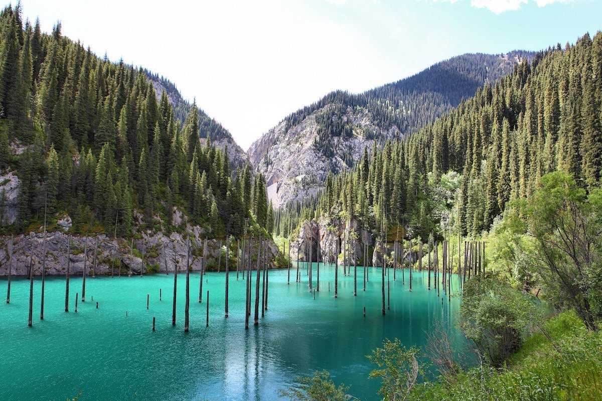 Озеро Айдын Казахстан