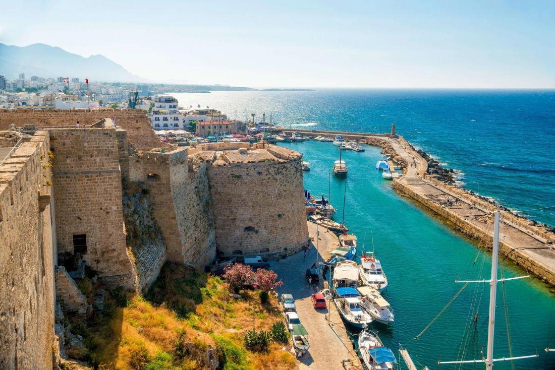 Кипр крепость Кирения