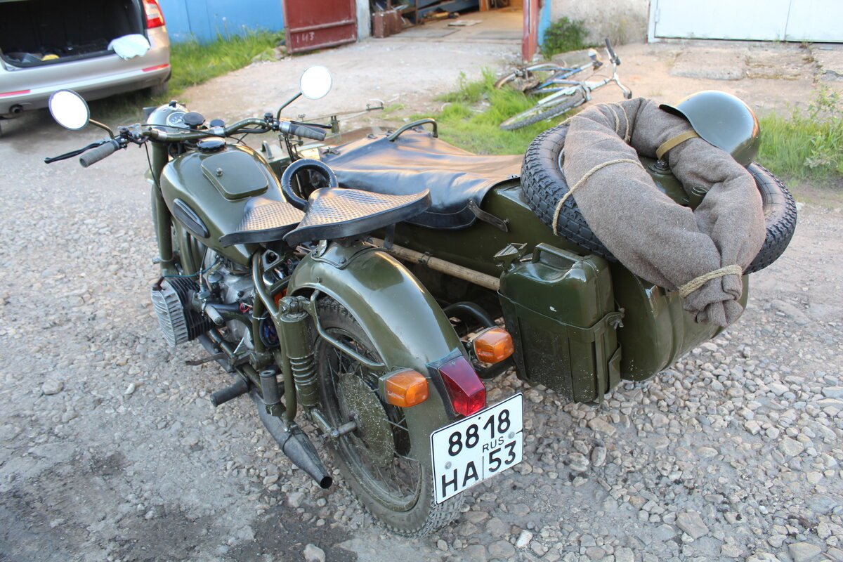 Военные мотоциклы россии