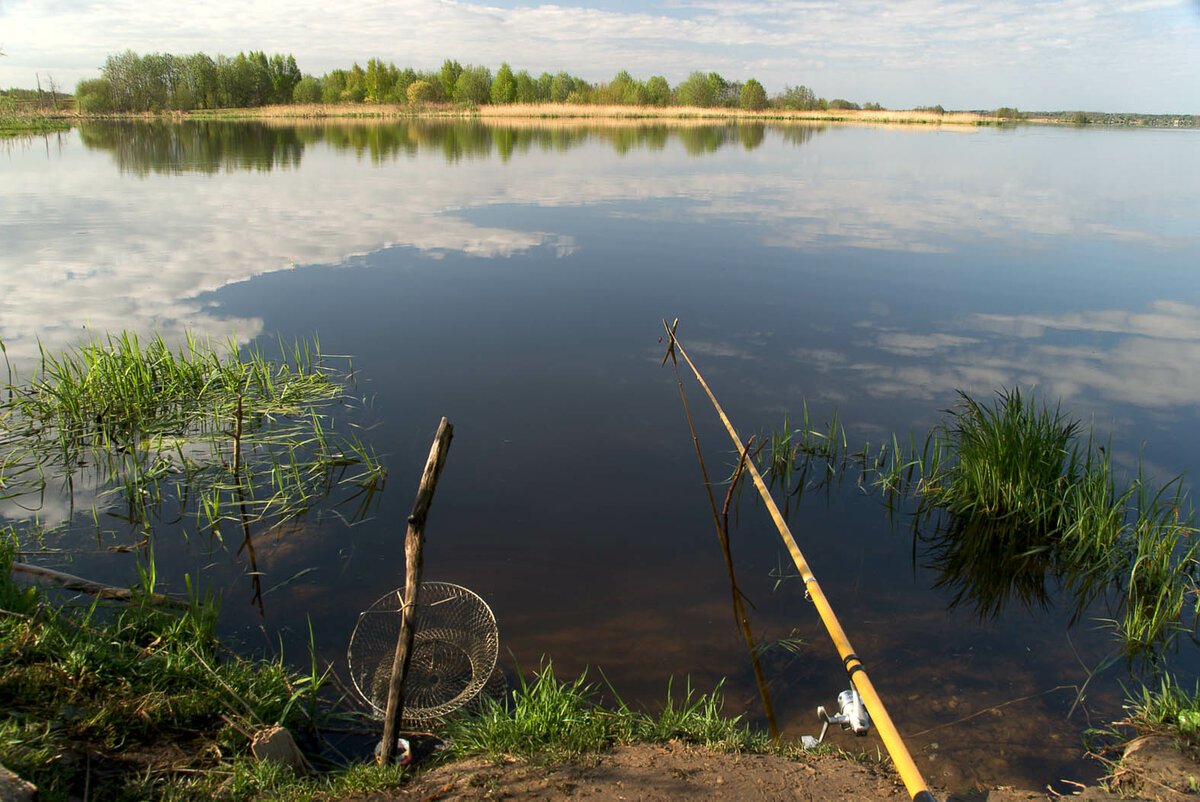 Озеро кипень рыбалка