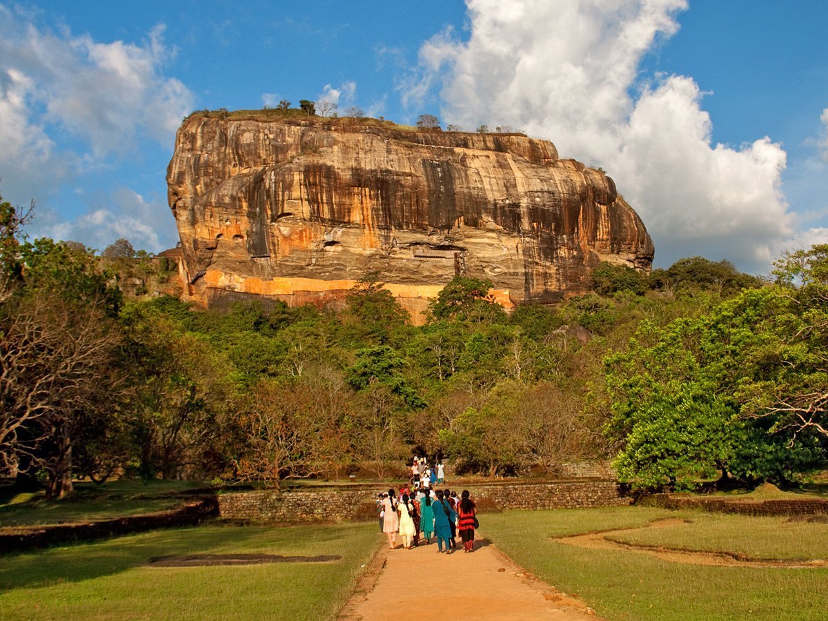Крепость Сигирия Шри Ланка