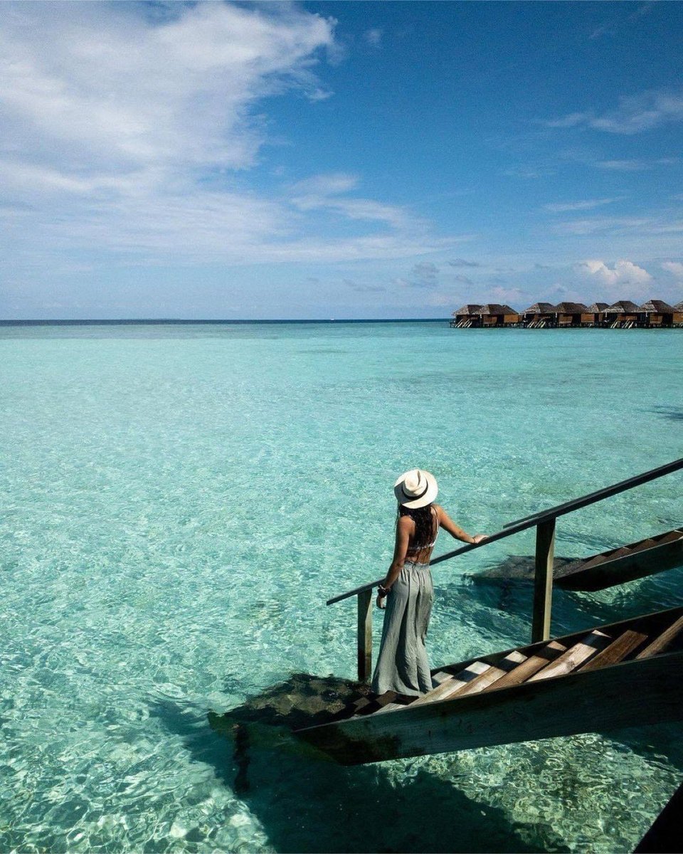 Пляж острова Велиганду Мальдивы
