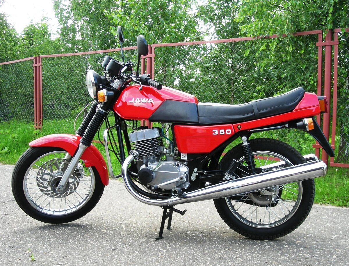 Ява мотоцикл 350 Чехословацкая