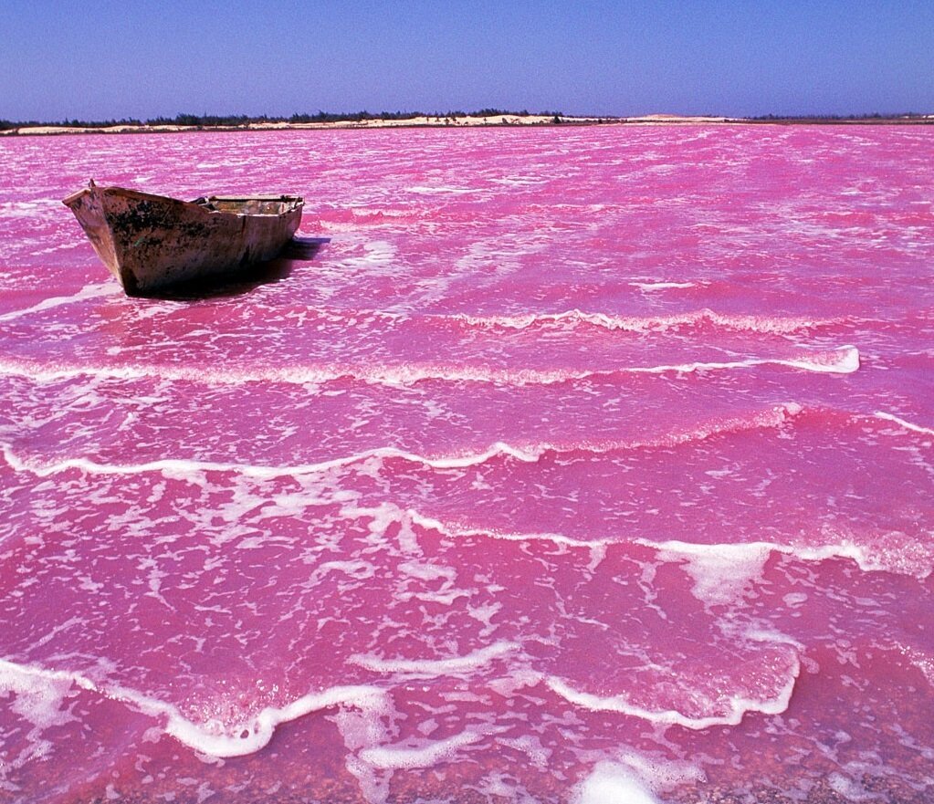 Розовый песок цвет