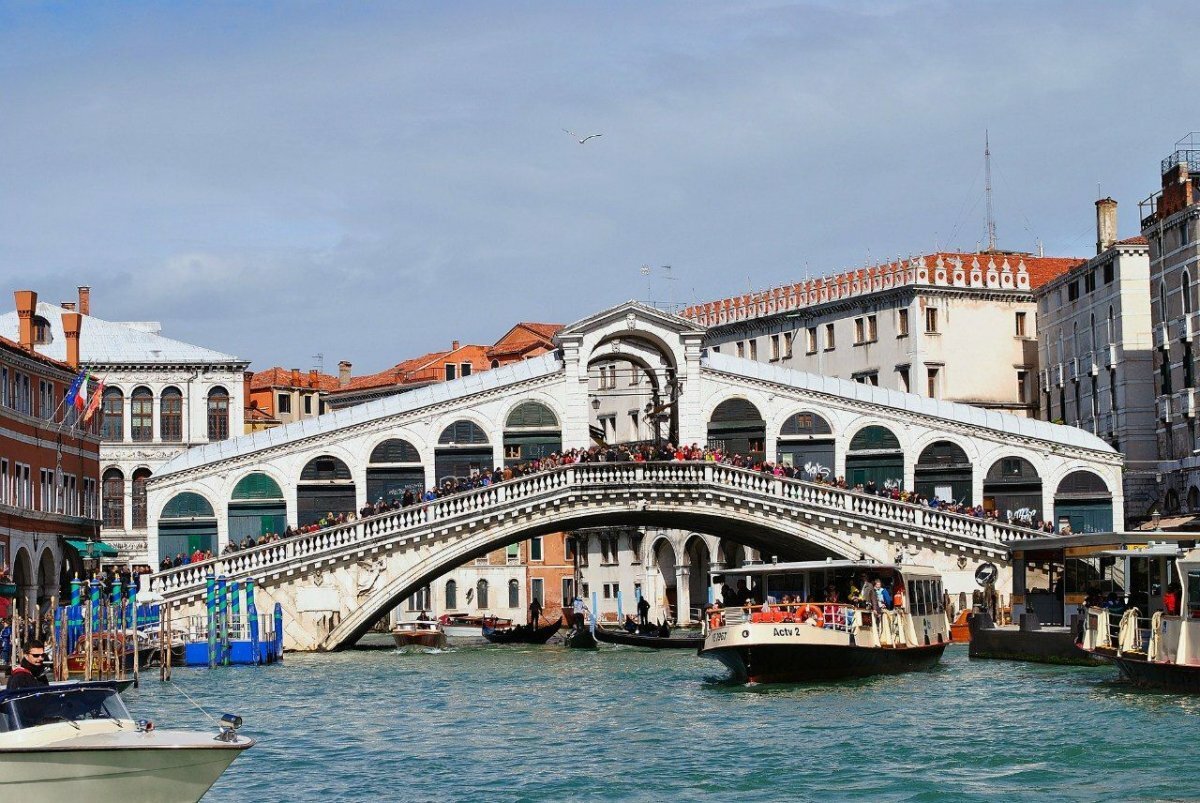 Мост Риальто Венеция