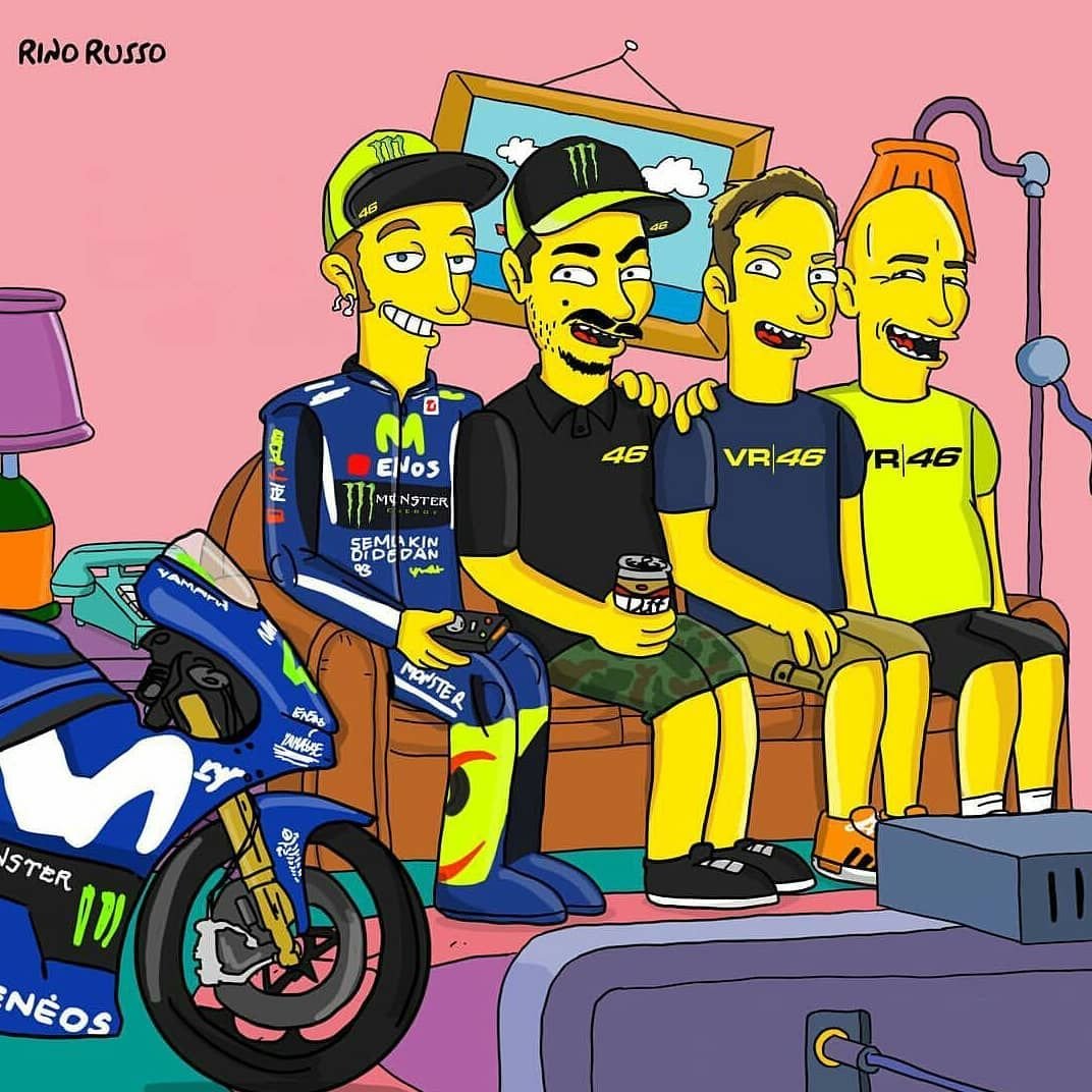 Барт симпсон на велосипеде