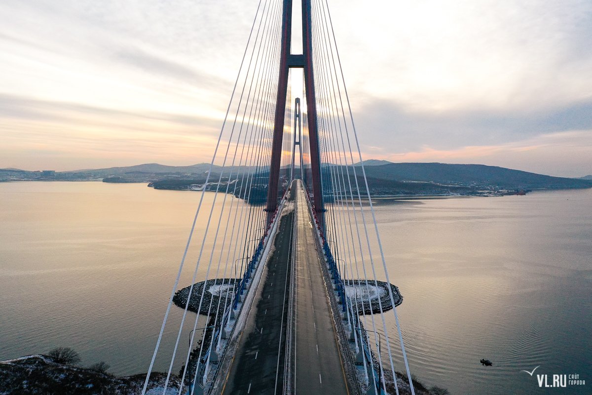 Висячий мост Владивосток