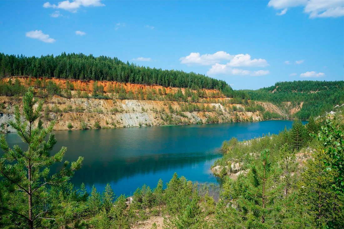 Озеро Апрелька Кемерово