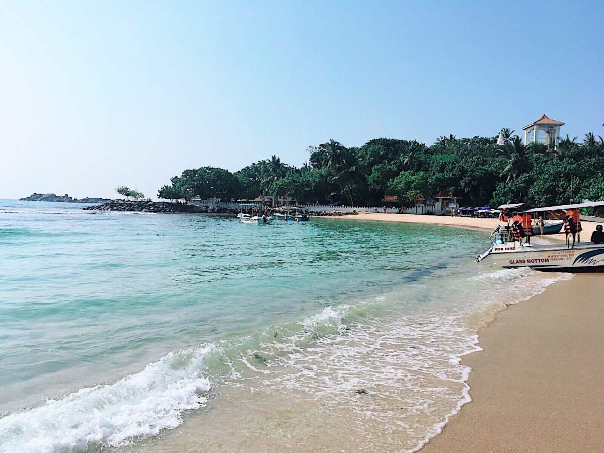 Пляже на Цейлоне уно ватунп