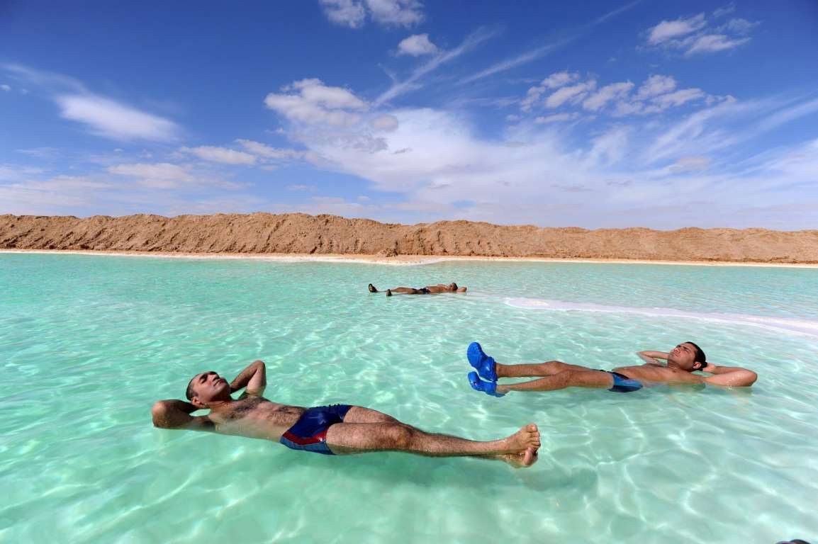 Siwa Египет озеро