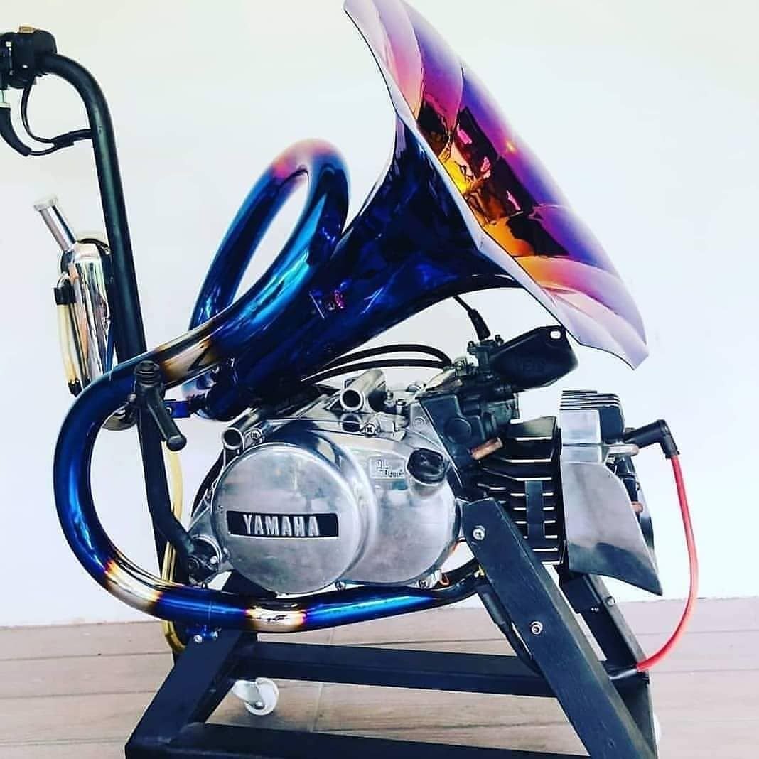 НФ 300 синий мотоцикл