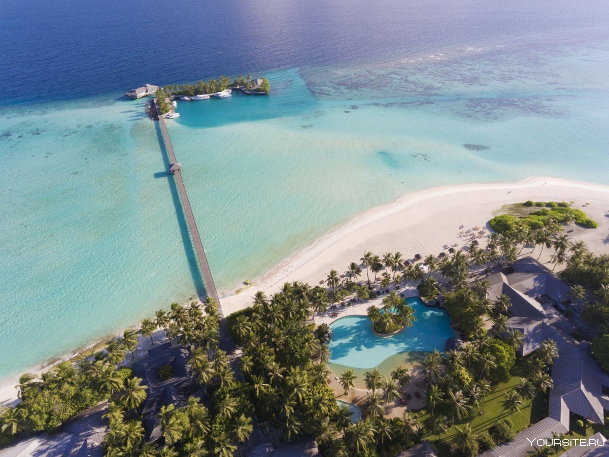 Остров маагили Мальдивы