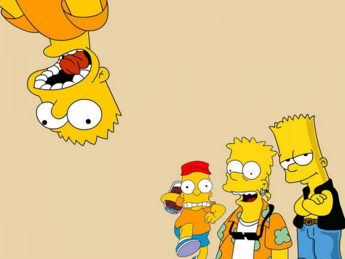 Адидас Simpsons обои