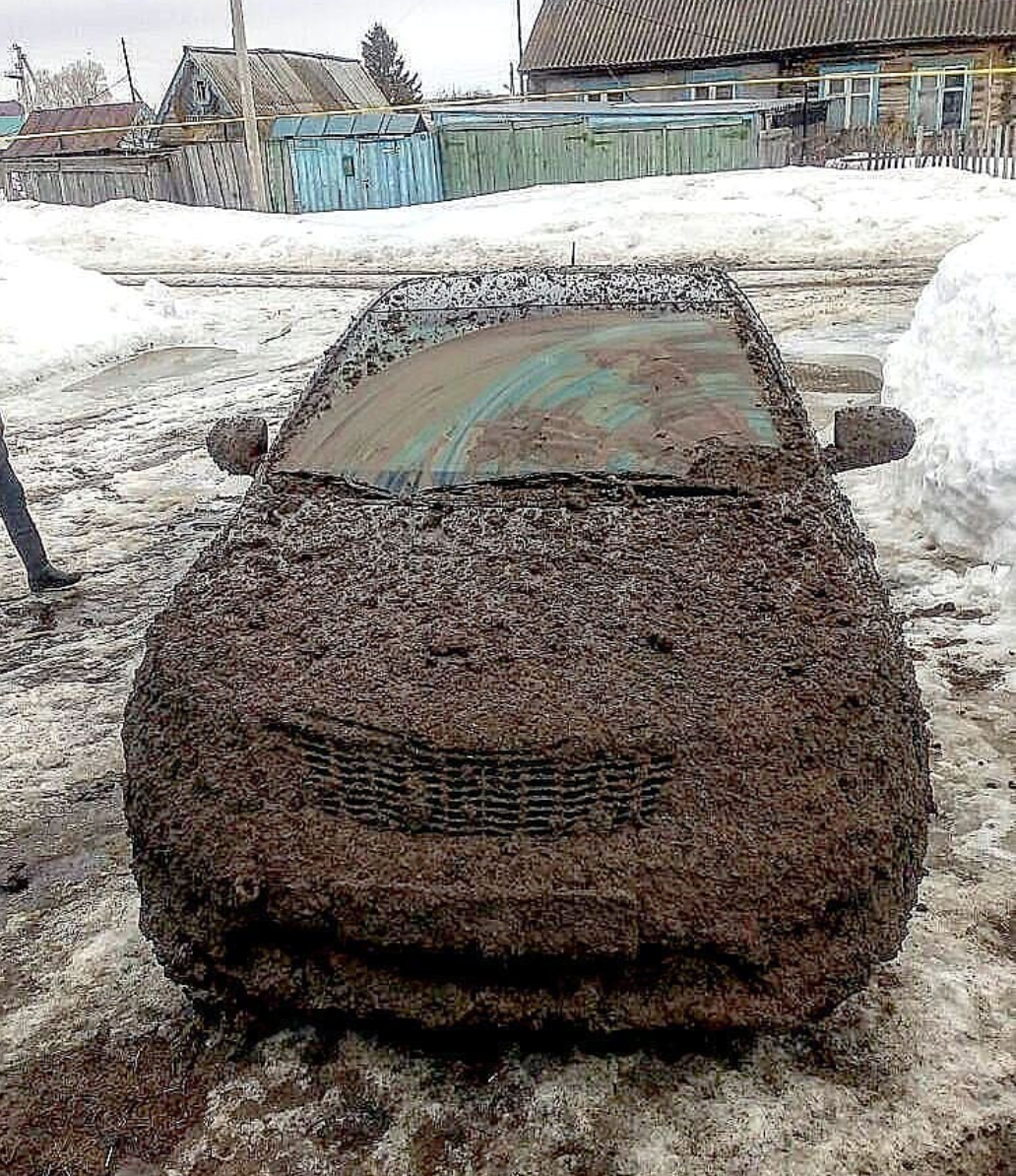 Самая грязная машина