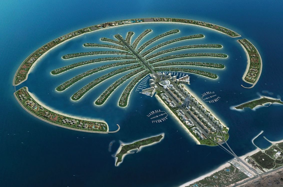 Дубай пальмовый остров