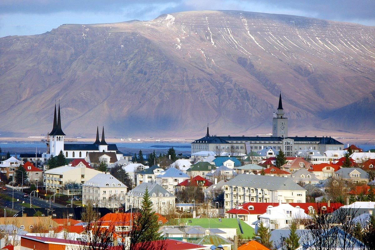 Исландия столица фото