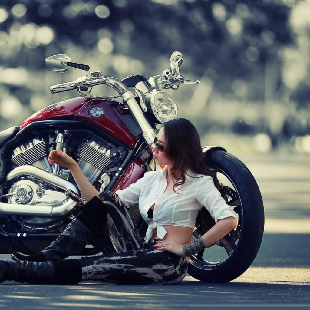 Мотоцикл красиво