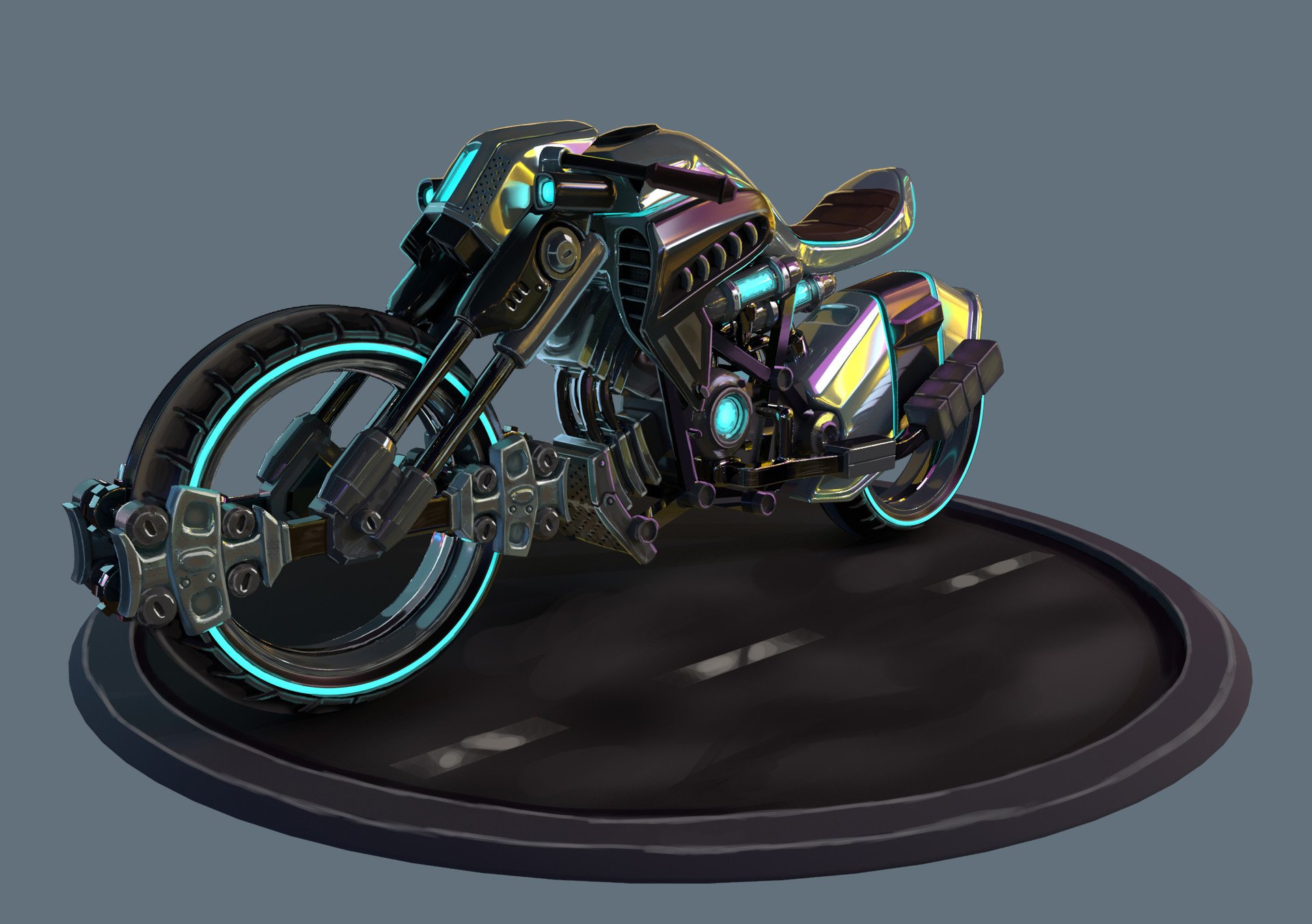 Cyberpunk мотоцикл из акиры фото 83