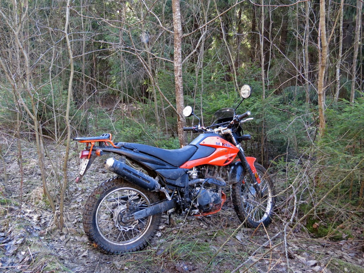 Мотоцикл для леса и охоты