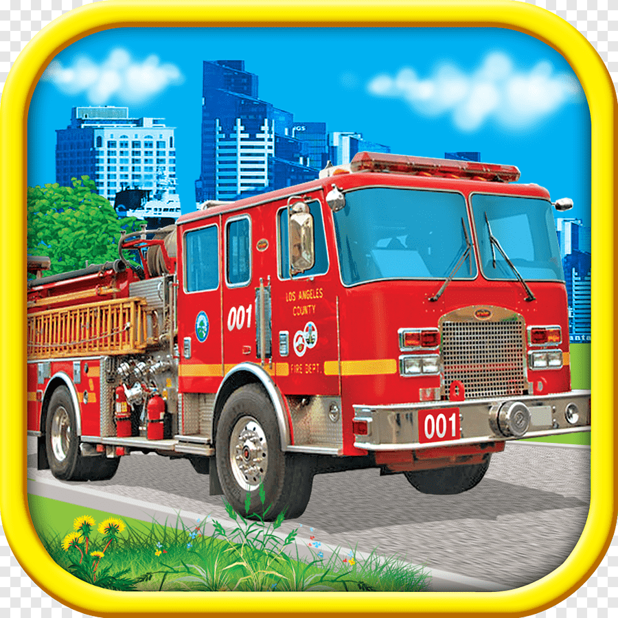 DIY: пожарная машина (802b-1)