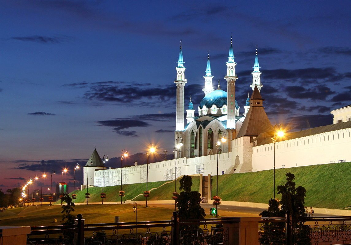 Голубая мечеть Казанский Кремль