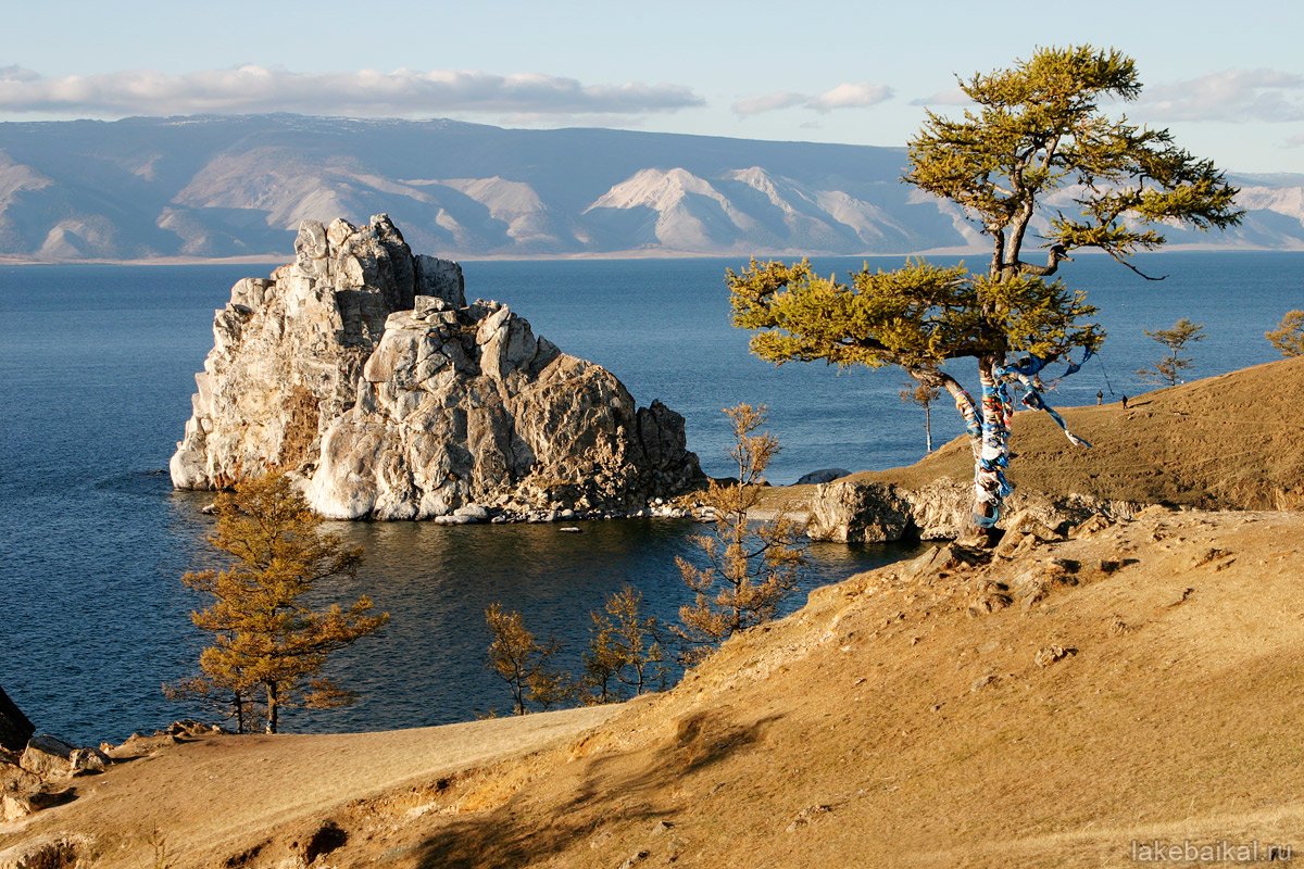 Байкал остров Ольхон наледь
