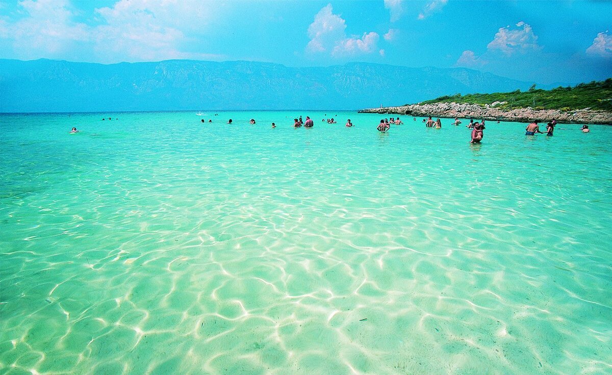 Побережье Эгейского моря Греция