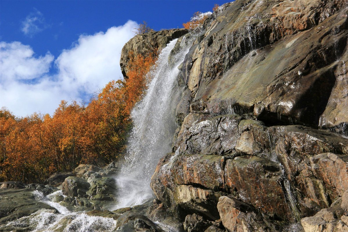 Горные водопады Кавказа