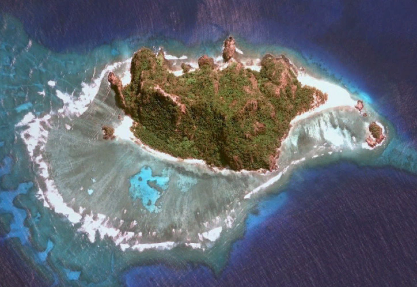 Монурики, Фиджи. Остров Монурики Фиджи на карте. Остров на 3 х