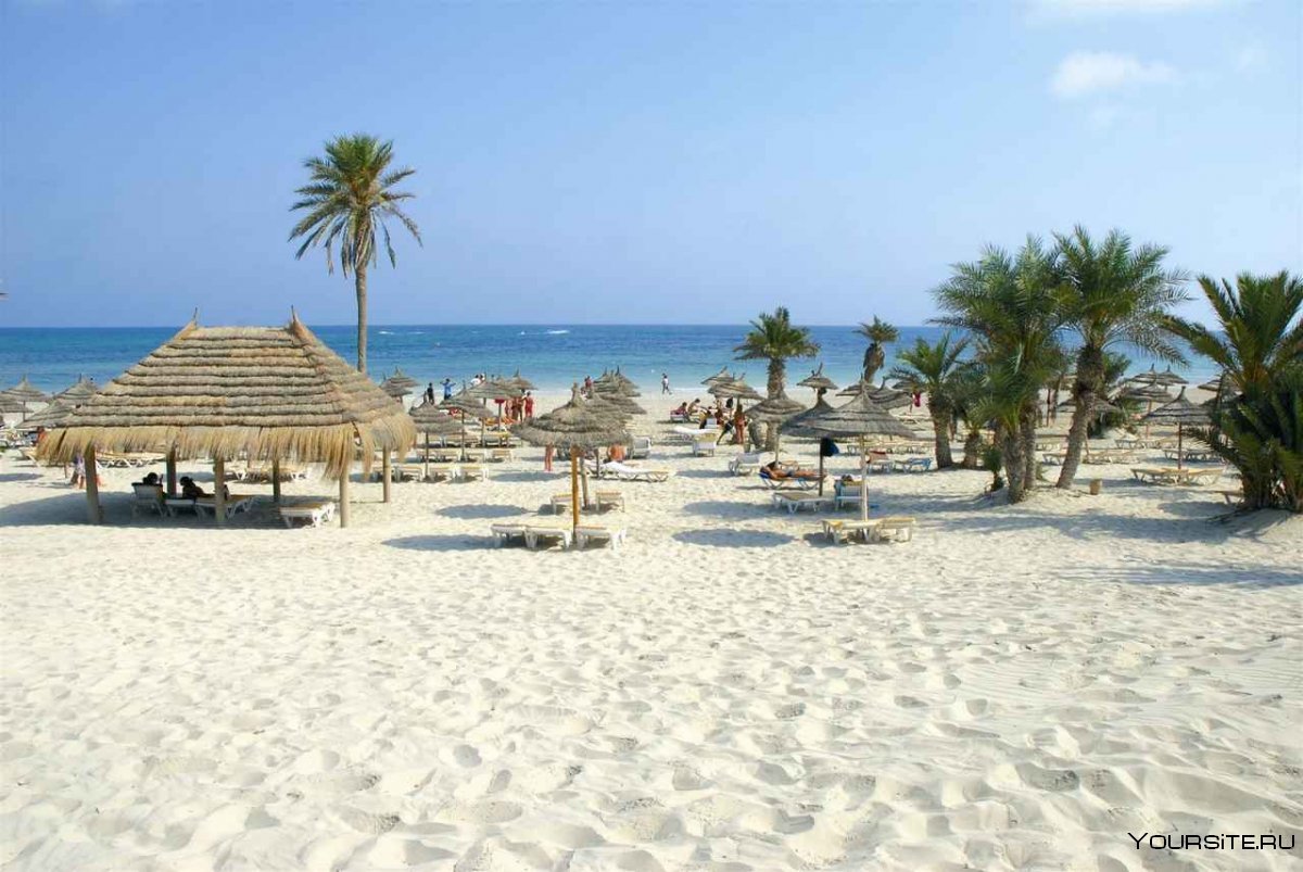 Тунис остров Джерба море