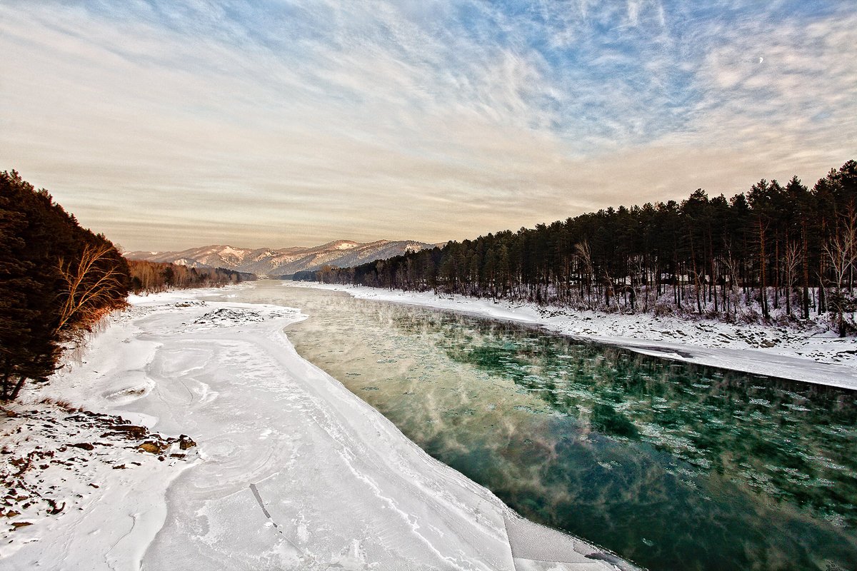 Река Бия Катунь Алтайский край