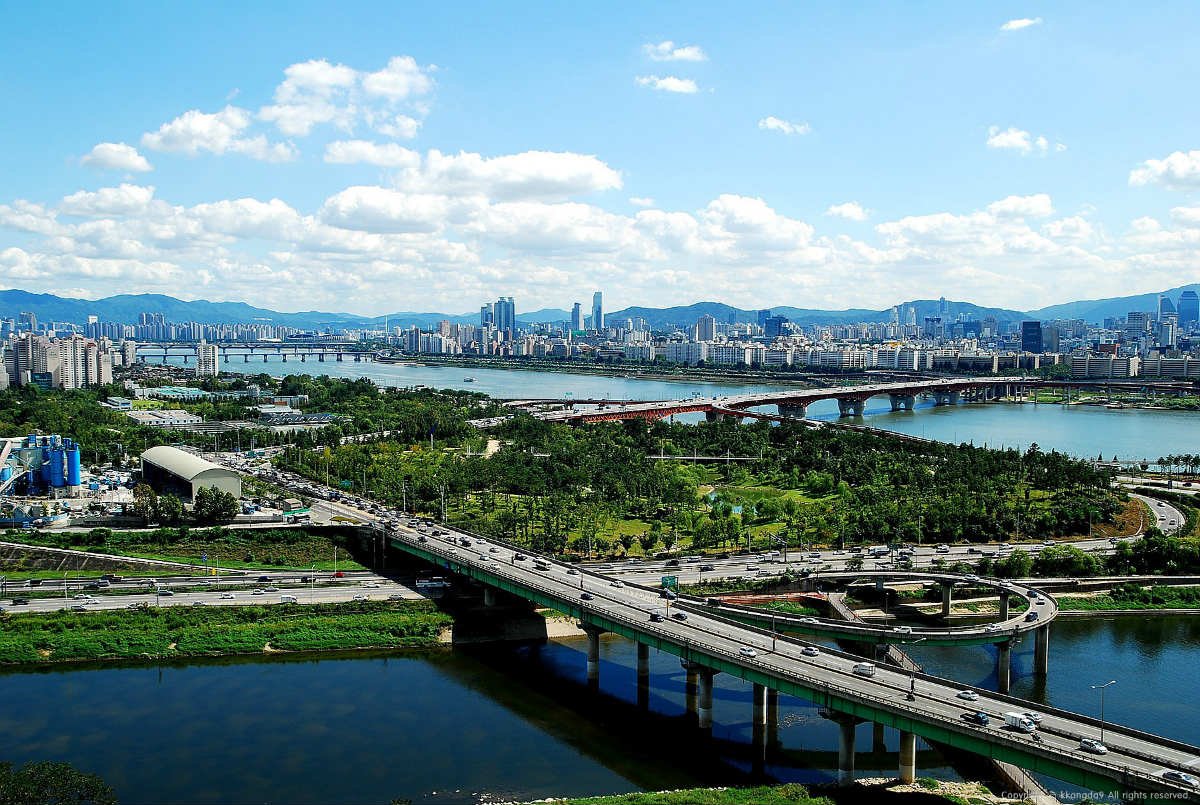 Мост Банпо Южная Корея