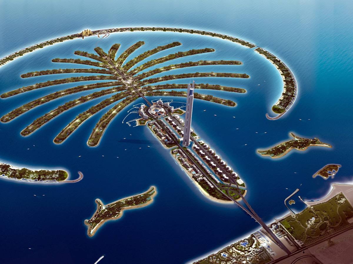 Дубай искусственный остров