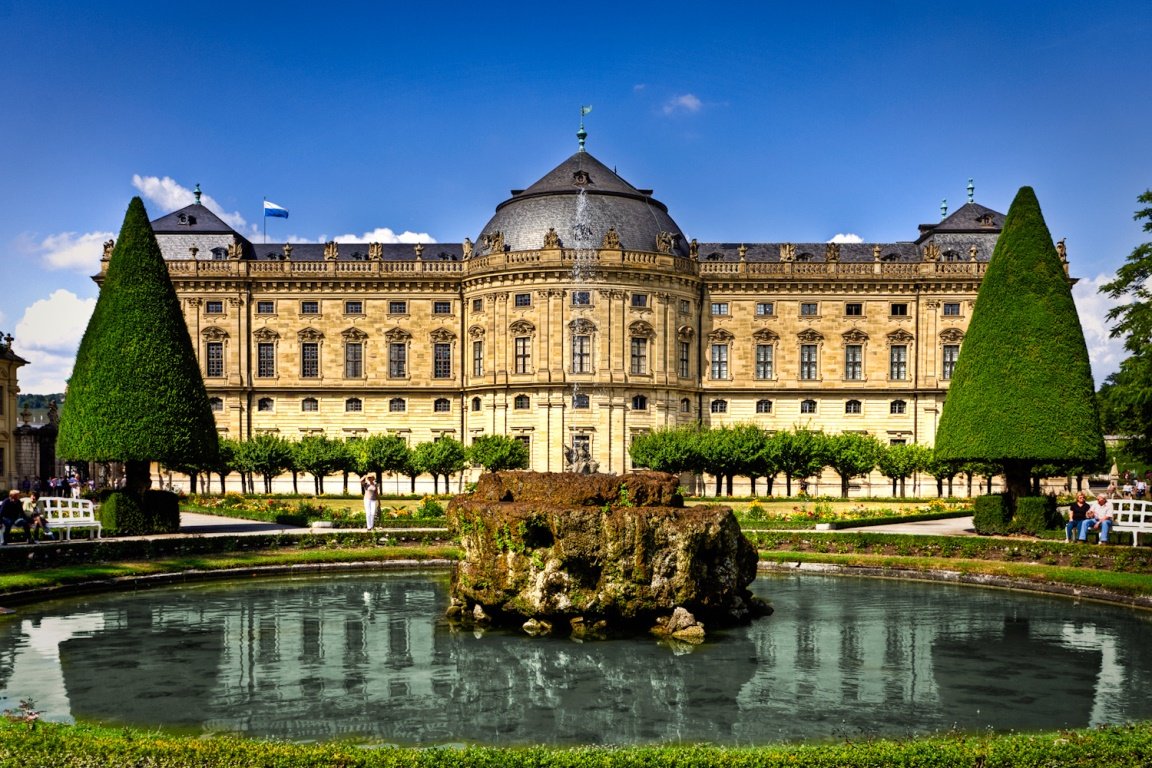 Дворец резиденция в Вюрцбурге