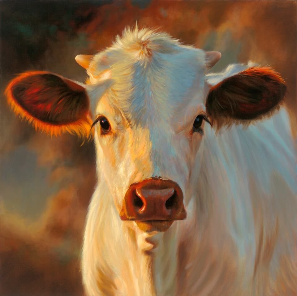 Живопись с коровой Тереза Эллиотт