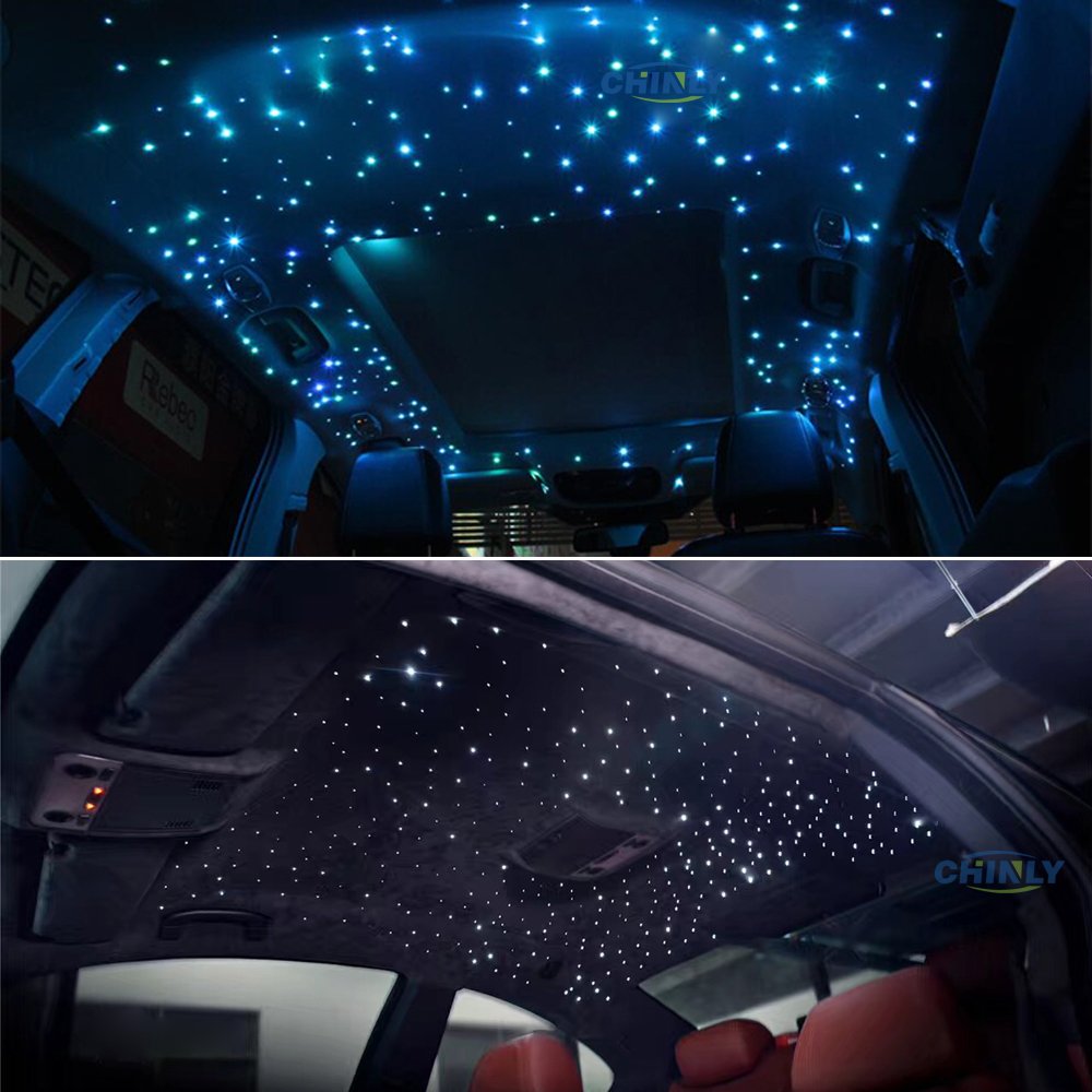 Звездное небо на потолке автомобиля