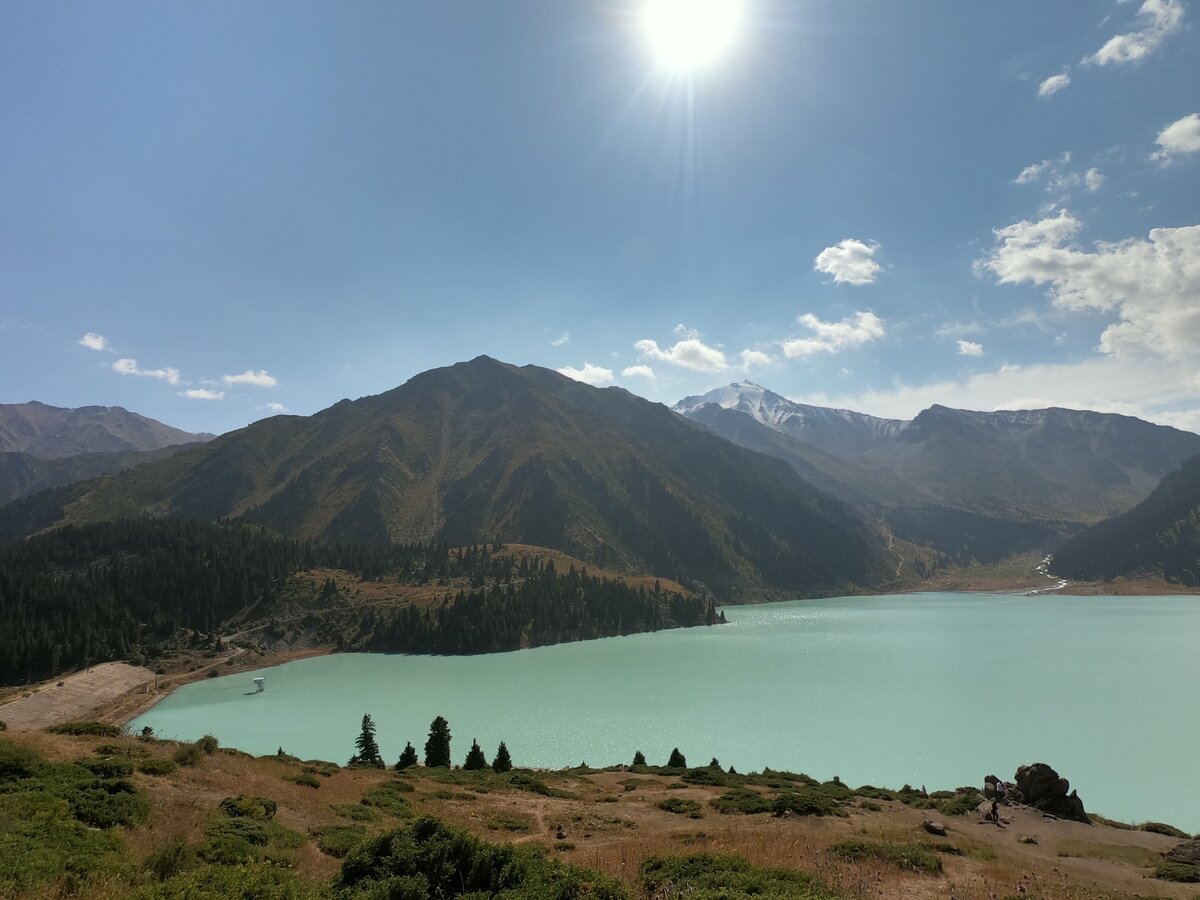 Озеро Баршин в Казахстане