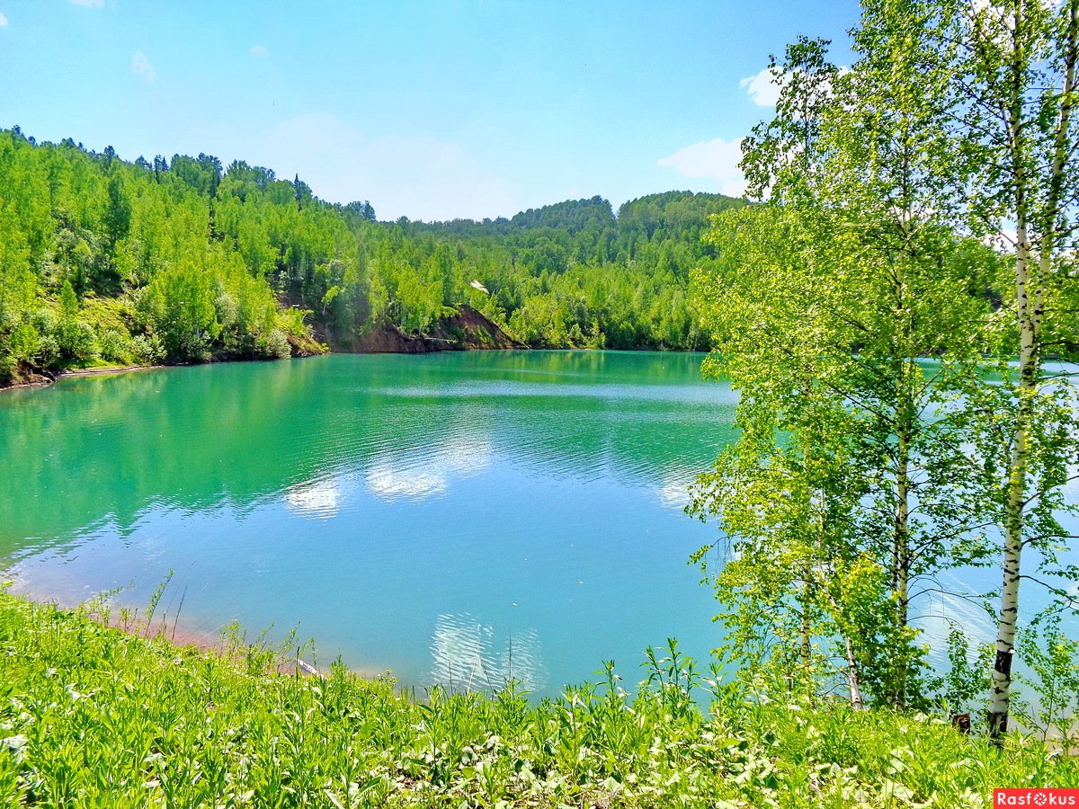 Озеро Темиртау Кемеровская