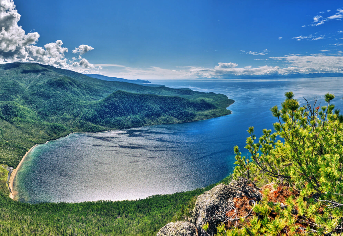 Озеро Байкал мыс Бурхан