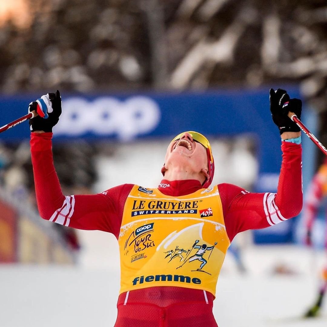 Александр Большунов лыжник марафон