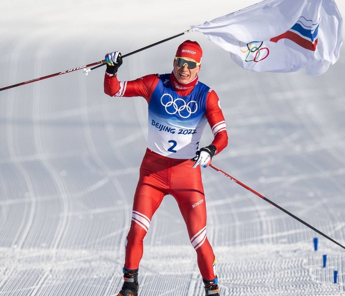 Лыжные гонки командный спринт Большунов, Терентьев олимпиада 2022
