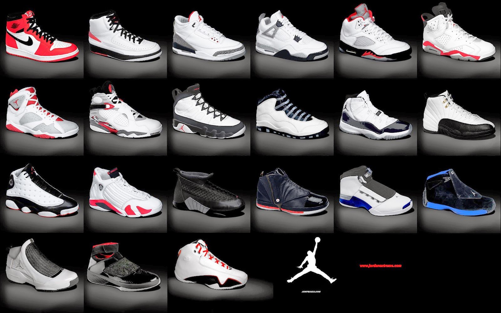 Nike Air Jordan название моделей