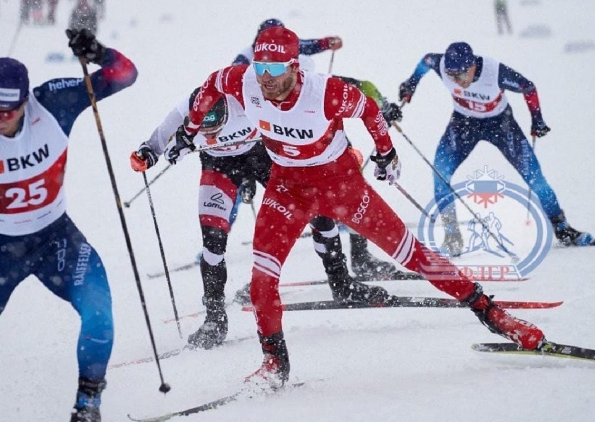 Лыжные гонки Мальцев