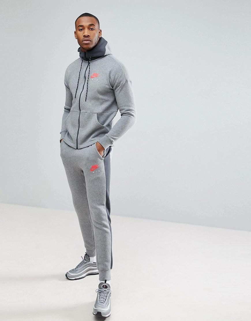Nike Tech Fleece костюм серый