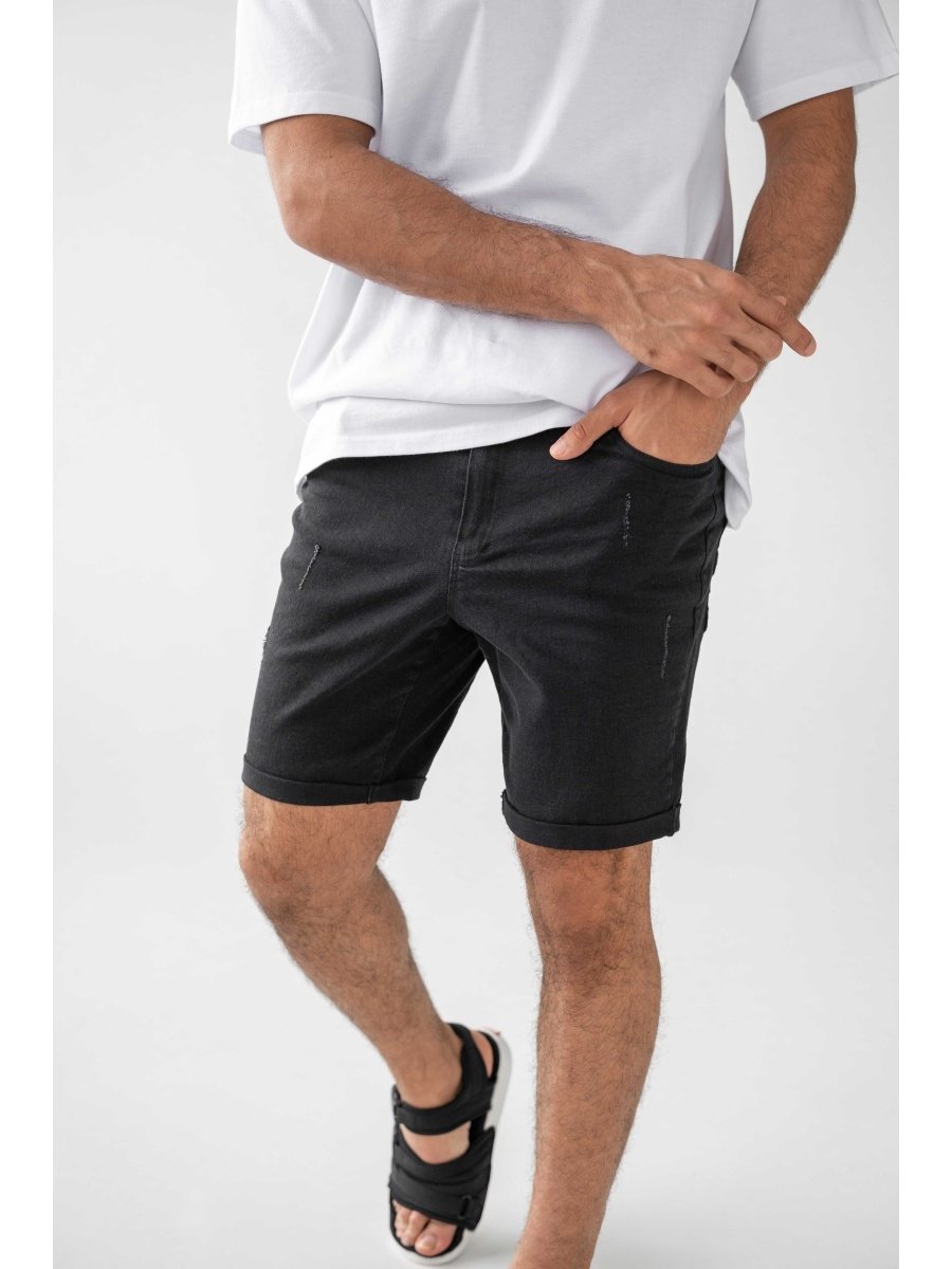 Мужские шорты выше колена - 69 фото
