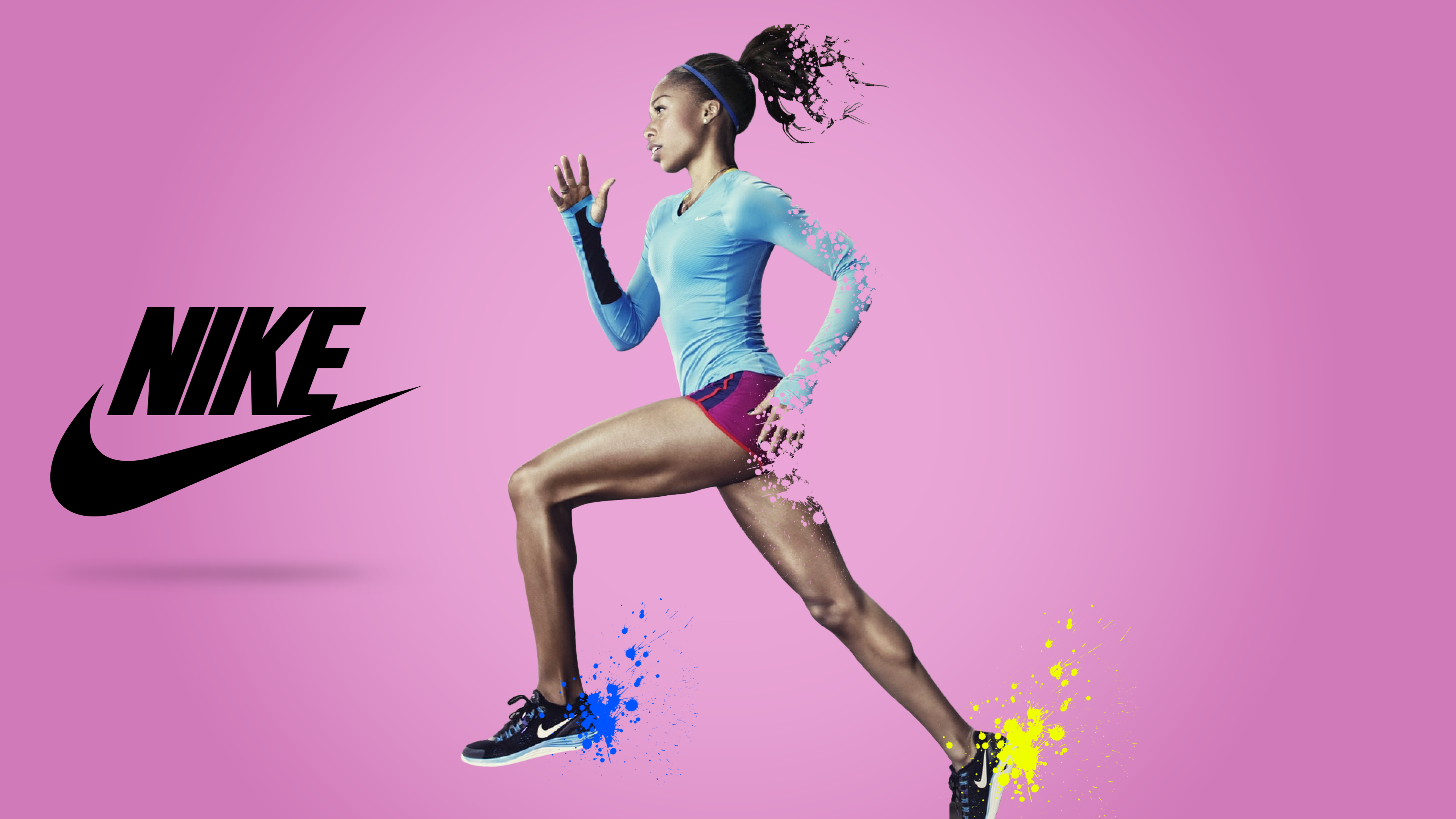 Рекламная движения. Реклама найк. Реклама спортивной одежды. Спортивные девушки. Рекламная кампания Nike.