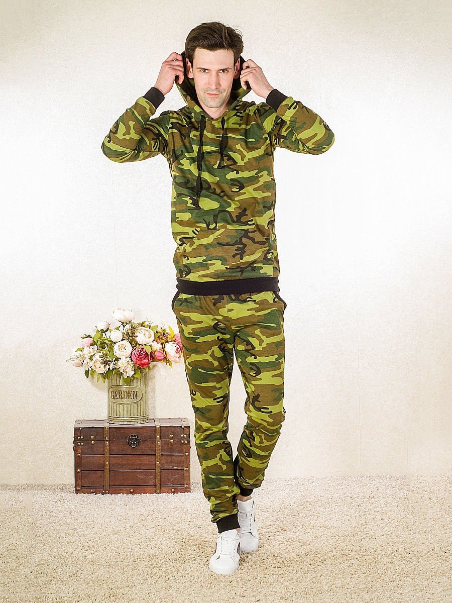 Спортивный костюм милитари мужской