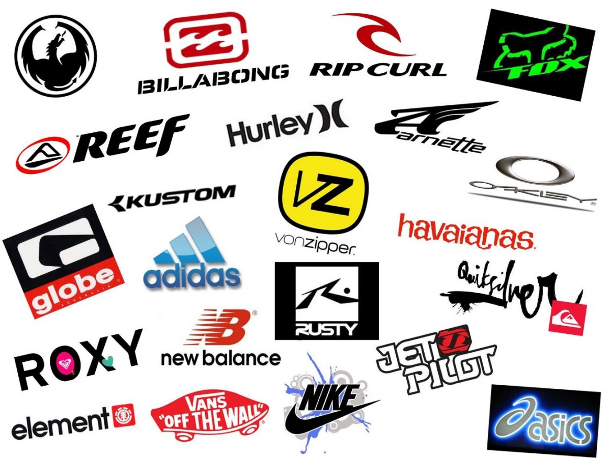 Логотипы спортивных брендов